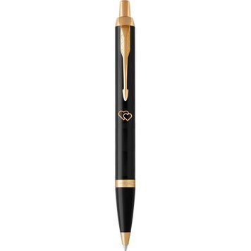 Ручка шариковая Parker IM Black GT BP Сердечки 22032_L021y 22032_L021y фото