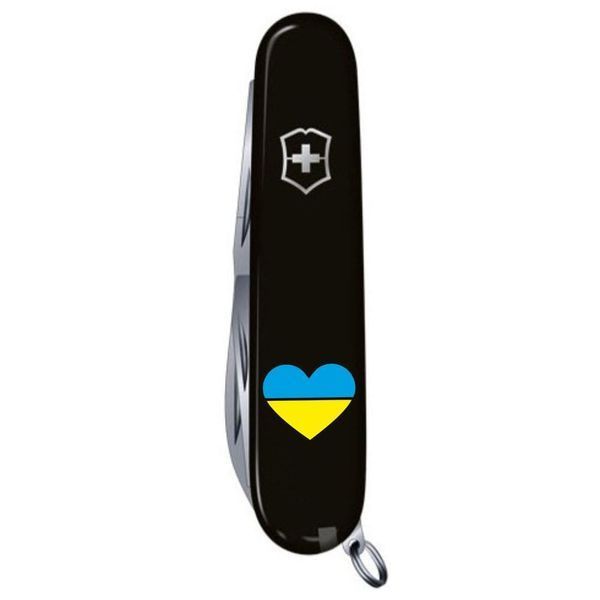 Складной нож Victorinox SPARTAN UKRAINE Сердце сине-желтое 1.3603.3_T1090u Vx13603.3_T1090u фото