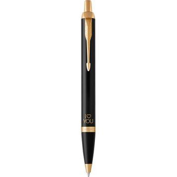 Шариковая ручка Parker IM Black GT BP I Love YOU 22032_L023y 22032_L023y фото