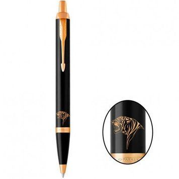 Ручка кулькова Parker IM Black GT BP Тигр гарчить 22032_Z102y 22032_Z102y фото