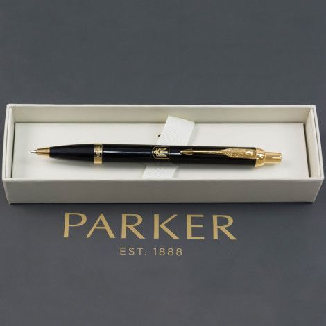 Ручка шариковая Parker IM Black GT BP Герб Украины 22032_T005y 22032_T005y фото