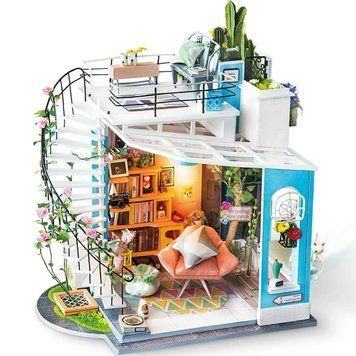 Конструктор 3D міні-будинок Robotime Rolife Dora&rsquo;s Loft DG12 DG12 фото