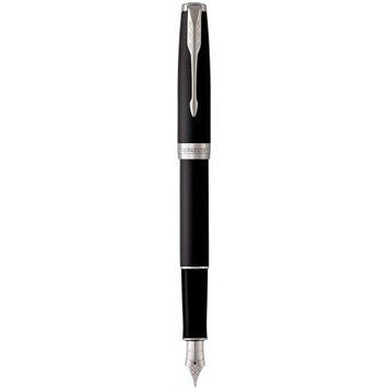 Ручка перова Parker SONNET Matte Black CT FP F 84 911 84 911 фото