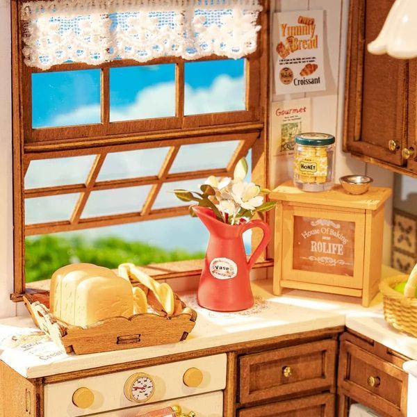 Конструктор 3D мини-дом Robotime Rolife Baking Kitchen DG172 DG172 фото