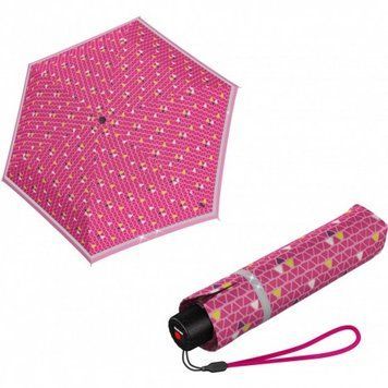Парасолька дитяча Knirps Rookie Manual Triple Pink Reflective Kn95 6050 8540 Kn95 6050 8540 фото