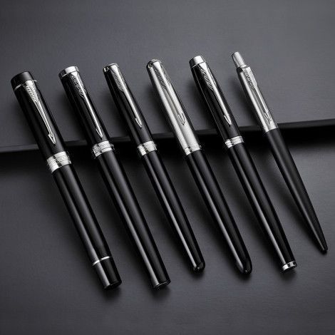 Ручка-роллер Parker INGENUITY Black Lacquer GT RB 60 022 60 022 фото