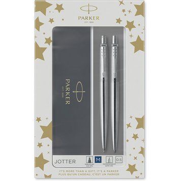 Набор Parker JOTTER Stainless Steel CT BP+PCL (шариковая + карандаш) 16 172b23 фото