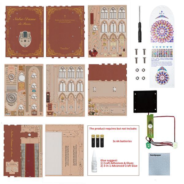 Бук Нук Tonecheer Notre-Dame de Paris TQ120 TQ120 фото