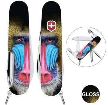 Складной нож Victorinox TINKER ANIMAL Обезьяна Мандрил 1.4603.3.F1070pw Vx14603.3_F1070pw фото