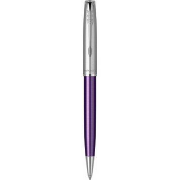 Ручка кулькова Parker SONNET Essentials Metal & Violet Lacquer CT BP 83 432 83 432 фото