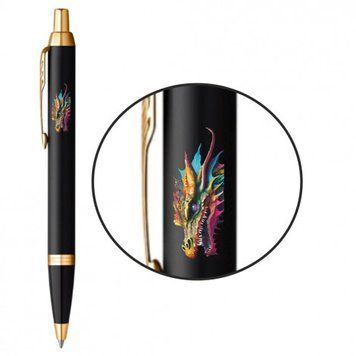 Ручка шариковая Parker IM ZODIAC Black GT BP Яркий Дракон 22032_Z3330u 22032_Z3330u фото