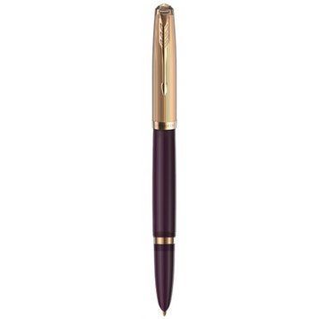 Ручка перова Parker PARKER 51 Deluxe Plum GT FP18 F 57 111 57 111 фото
