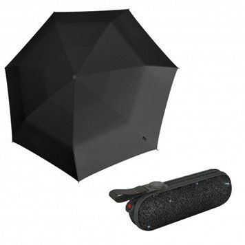 Парасолька складана Knirps X1 Manual 2Glam Black Ecorepel Kn95 6010 8508 Kn95 6010 8508 фото