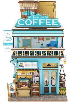 Конструктор 3D міні-будинок Tonecheer Cape Coffee Shop TQ181 TQ181 фото