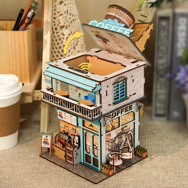 Конструктор 3D мини-дом Tonecheer Cape Coffee Shop TQ181 TQ181 фото