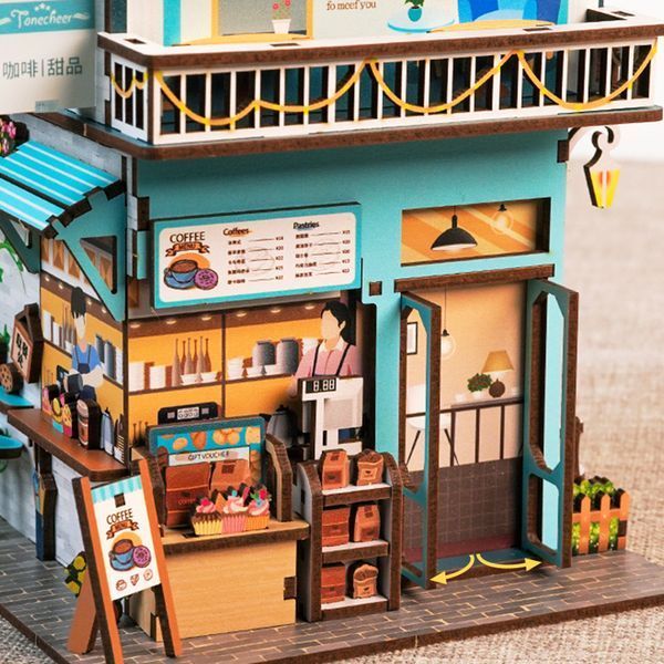 Конструктор 3D мини-дом Tonecheer Cape Coffee Shop TQ181 TQ181 фото