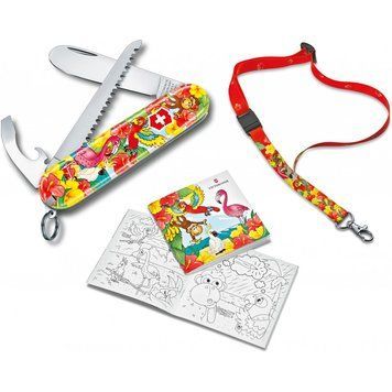 Подарочный набор детский Victorinox MY FIRST Children Set Parrot 0.2373.E3 Vx02373.E3 фото
