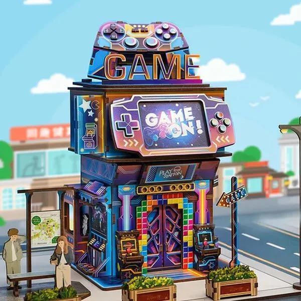 Конструктор 3D мини-дом Tonecheer Cyber ​​Game City TQ182 TQ182 фото