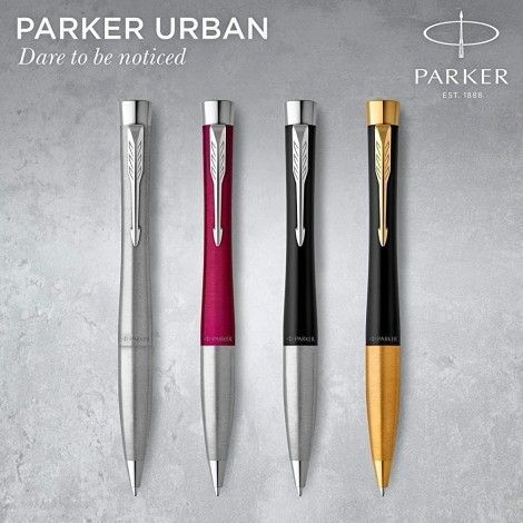 Ручка кулькова Parker URBAN Muted Black GT BP 30 035 30 035 фото