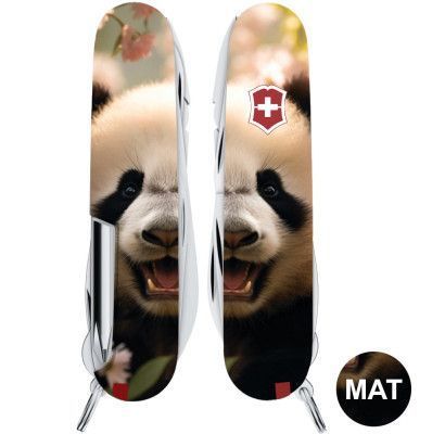 Складаний ніж Victorinox FISHERMAN ANIMAL Панда 1.4733.7.F1110pw Vx14733.7_F1110pw фото