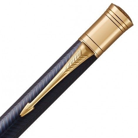 Ручка кулькова Parker DUOFOLD Prestige Blue Chevron GT BP 96 032 96 032 фото