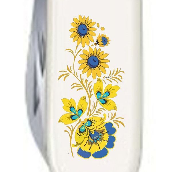 Складной нож Victorinox SPARTAN UKRAINE Цветы 1.3603.7_T1050u Vx13603.7_T1050u фото