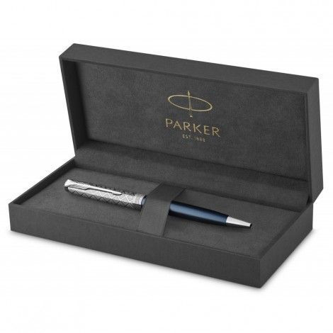 Ручка кулькова Parker SONNET Metal & Blue Lacquer CT BP 68 432 68 432 фото